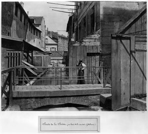 Banks of the Bievre, at the bottom of rue des Gobelins, Paris, 1858-78